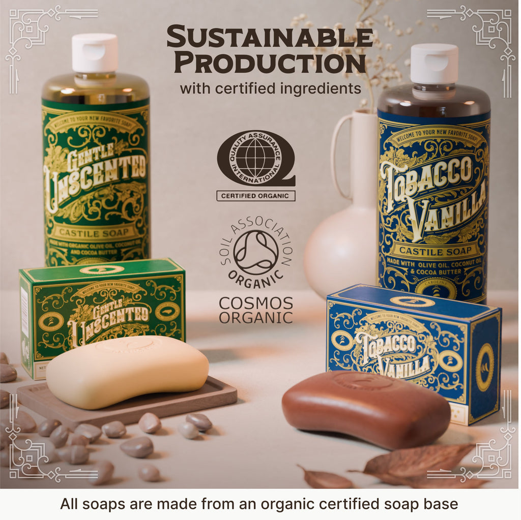 Castile Bar Soap - Gentle Unscented
