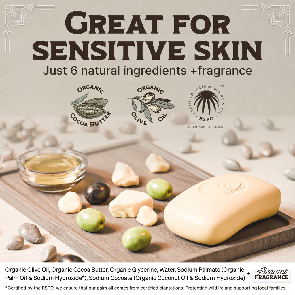 Castile Bar Soap - Gentle Unscented