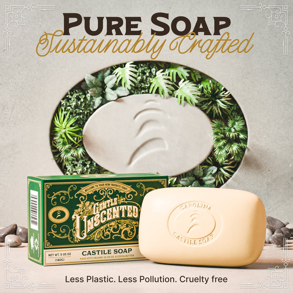 Castile Bar Soap - Gentle Unscented