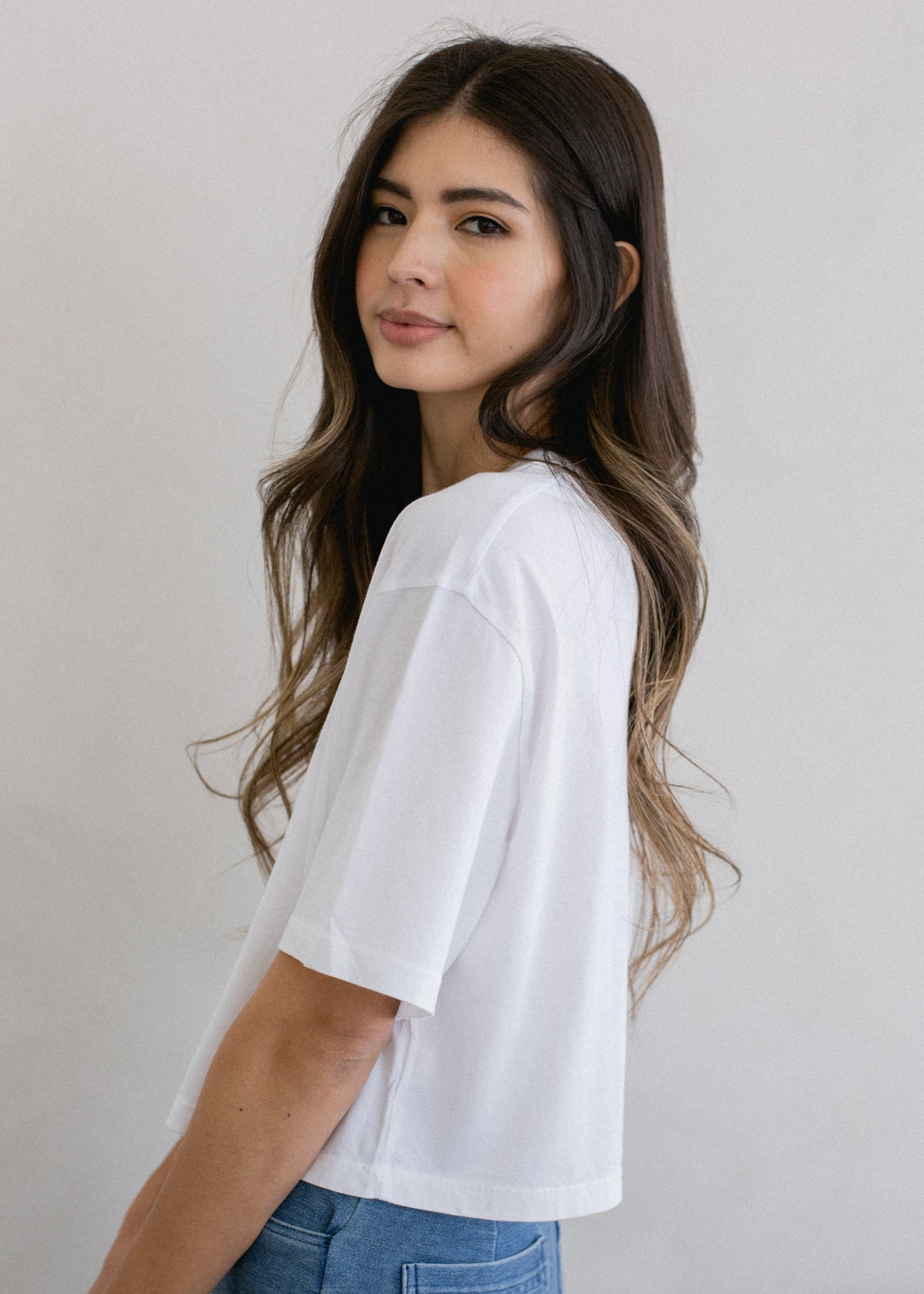 Boxy Crop Tee