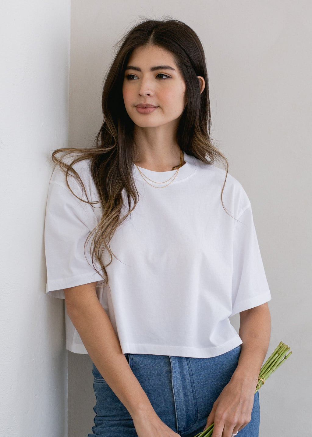 Boxy Crop Tee