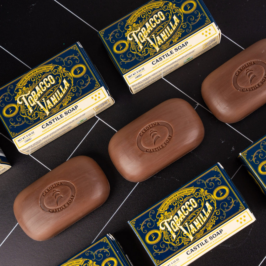 Castile Bar Soap - Tobacco Vanilla